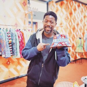 Atandwa Kani Instagram - @maxhosa 
@maxhosa_community 
@maxhosahome 
@laduma