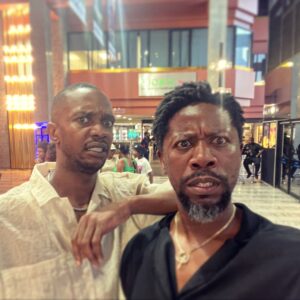 Atandwa Kani Instagram - When I tell you I FANNED OUT!!!! This guy is a genius! @primo9teen much respect my guy… Stop growing now, you’re too tall… Blerry Bastard Dashboard!!!!🤣🤣