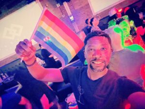 Atandwa Kani Instagram - I stand in solidarity.. Always be Proud 🌈… Where I’m from, we call it “Ubuntu” (I am because we are)… 
Happy Pride !!