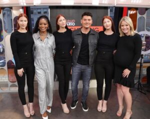 Athena Levesque Instagram - Let us know in the comments if you watch!
@makeupbymario @keke @strahanandsara •

@goodmorningamerica  @abcnetwork .
.
.
.
#abc #gma #goodmorningamerica #makeup #mua #contour #hairstylist #hair #livetv #tv #model #modeling #models #nyc #timessquare #live #beautyblogger #infuencer #makeupbymario #kimkardashian #kuwtk #kardashian