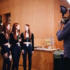 Athena Levesque Instagram - A little bts from our @goodamerican casting a few months back. Such a fun day meeting some amazing people! 
@ani.levesque @arianna.steckler.levesque @athena.lev