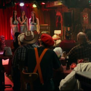 Athena Levesque Instagram - Halloween Kills is now streaming! Catch us singing an old @johncarpenterofficial song right after the opening credits, then keep your eyes peeled for us lingering in the background for a bit. What a huge honor! So many talented people worked on this film. Must see! 🎃 @ani.levesque @ariannaroselevesque @athenalevesque