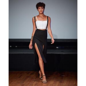 Athena Levesque Instagram - Look 2 of SS 19 collection. 
Levesquetriplets.com/clothing
@levesqueclothing