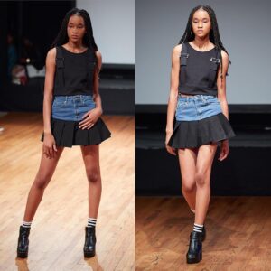 Athena Levesque Instagram - Look 10. SS 19. NYFW
@levesqueclothing 
Levesquetriplets.com/clothing