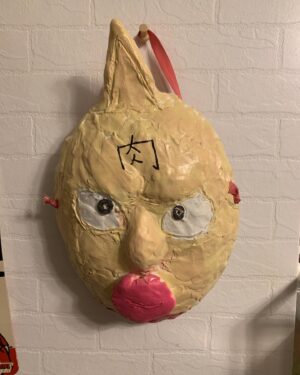 Atsuhiro Tsuda Instagram - 娘のお面の制作
なんでや！なんでや！一回もキン肉マンの話したことないぞ！なんでや！好きなんか？
なんでや！！
#キン肉マン
#ゴイゴイスー