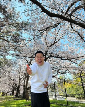 Atsuhiro Tsuda Instagram - 桜ごいごいすー！
#合成みたい