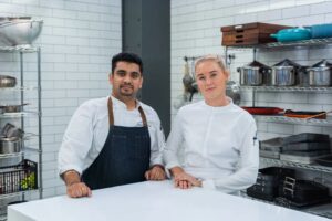 Atul Kochhar Instagram - Executive head @chefashok_sharma is through to the @greatbritishmenu judging chamber! 👨‍🍳

After impressing @rogan_simon with last night’s main and pudding, Ashok is set to fire up the whole menu again for @cheftomkerridge, @nishakatona, and @edgamblecomedy, and see if he can secure a place at the prestigious GBM banquet.

Don’t miss a moment on @bbctwo from 8pm, or stream on @bbciplayer, in celebration of @teamgb at the @paris2024 @olympics and @paralympics 💫

#GreatBritishMenu #Paris2024 #Olympics #Paralympics #BBC