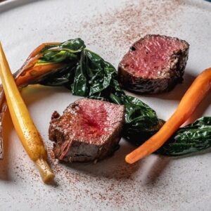 Atul Kochhar Instagram - Hiran Ki Boti is a must-try special on the most recent à la carte menu 🍽️

Let @chefatulkochhar talk you through our spiced fallow venison, which comes with pickled heritage carrots, rainbow Swiss chard, and jus as an irresistible and authentic taste of India for you to savour 😋

#londonrestaurant #indianrestaurant #venison #indianfoodlovers