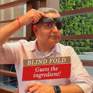 Atul Kochhar Instagram - Starting Monday Morning on this hilarious note 😜

Guessing ingredients blindfolded? 🕶️👃 

Watch me take on this fun challenge! Smell, feel, and hilarious guesses – you don't want to miss this! 🤣🍽️

[ Atul Kochhar New Series Blindfold Michelin Star guess the ingredient]

#atulkochhar #michelinstar #newseries #guesstheingredient #foodseries #cheflife #atulkochharrestaurants #blindfoldchallenge #guesstheingredient #cheflife #funinthekitchen