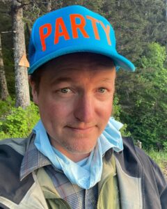 Atz Lee Kilcher Instagram - Started stacking logs on my dads “retirement “ cabin. Summer is flying by. As jane likes to say, “ work hard, play harder”🤷‍♂️ she also likes to say “you say potato I say vodka”. 

#jane #cabin #family #vodka