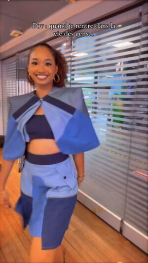 Audrey Ho-Wen-Tsaï Instagram - Petit délire sur du @ayanakamura_officiel 🤭

👗: @koua_dze 

#ayanakamura #demarche #hype #missguyane2023 #frenchguiana🇬🇫