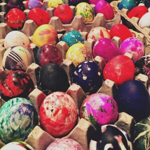 Audrey Marie Anderson Instagram - Easter egg heaven. Happy hunting!