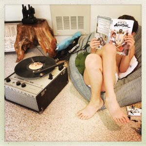 Audrey Marie Anderson Instagram - Whilst listening to The Story Of Star Wars. #sundaymorning