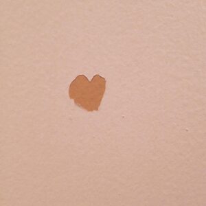 Audrey Marie Anderson Instagram - Chipped paint. When the universe sends you a Valentine while you’re sitting on the toilet in a public bathroom. Happy Valentine’s Day. #truestory