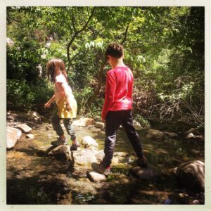 Audrey Marie Anderson Instagram - Rock hopping.