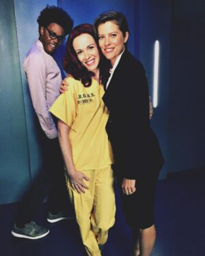 Audrey Marie Anderson Instagram - Photo 💣 with @amygumenick and @echokells. #PastSins #tbt