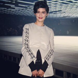Audrey Tautou Instagram - #audreytautou #tautou #dior #paris #France #mode #fashion #diortokyo #tokyo #starsindior