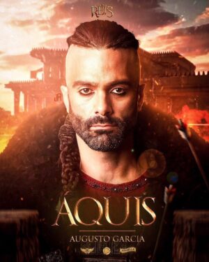 Augusto Garcia Instagram - Rei Áquis! 
#série #novela #sériereis #seriereis #reiaquis #reiáquis #seriellaproductions #recordtv