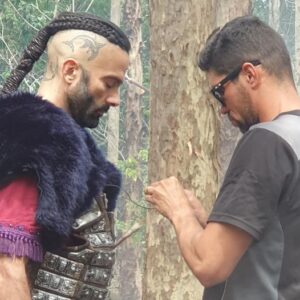 Augusto Garcia Instagram - Últimos ajustes antes da gravação! #série #novela #gravação #reis #reiaquis #reiáquis #seriellaproductions #seriereis #recordtv
