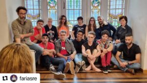 Augusto Garcia Instagram - A Companhia de Teatro Íntimo celebrou seus 18 anos em grande estilo. Muitas histórias de afeto e arte. Ainda é só o começo. Obrigado por tudo @fariasre!