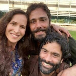 Augusto Garcia Instagram - Um dia lindo de trabalho. #novela #gênesis #recordtv