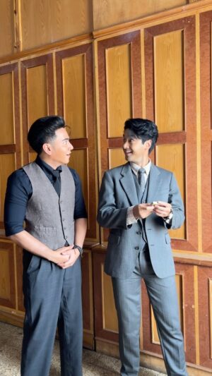 Aukkarat Jittasiri Instagram - ไฟแช็คยี่ห้ออะไรคร้าบบบบ 🤣 @chanapol_sataya 
#ลืมฮูดซิบ #ฟ้าพยับ #ch7