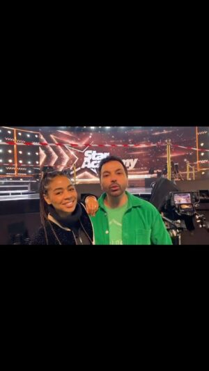 Aurélie Konaté Instagram - Avec @kameloualioff et Lenie on vous donne rdv samedi 23 décembre à 21h10 sur @tf1 pour un prime @staracademytf1 de folie 
Je vous embrasse fort ✨💖✨