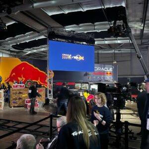 Austin Evans Instagram - Unbelievable day at the launch of the @redbullracing RB20. Video coming soon(ish) but huge shoutout to @redbullusa for the invite…I can’t wait to show you some of the stuff I got to experience.