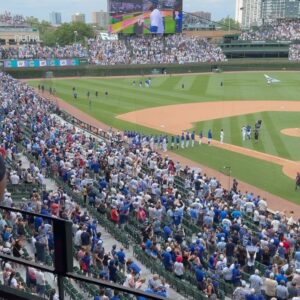 Austin Evans Instagram - That was a day to remember. Thank you to Todd, Kristin and the whole Cubs and Freespoke team for inviting me out to the game today, unbelievably cool to see Wrigley up close like this.
