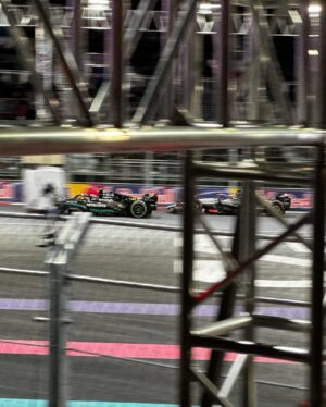 Austin Evans Instagram - I didn’t expect the Vegas Grand Prix to be much of a race but what a phenomenal time. Huge shoutout to @redbullracing and @redbullusa for the invite!!