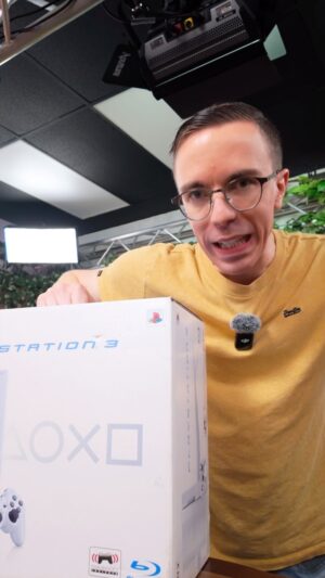 Austin Evans Instagram - Unboxing a PlayStation 3 in 2024