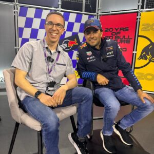 Austin Evans Instagram - Unbelievable day at the launch of the @redbullracing RB20. Video coming soon(ish) but huge shoutout to @redbullusa for the invite…I can’t wait to show you some of the stuff I got to experience.