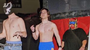 Austin Jenkins Instagram - Tomorrow, April 6, is my 14 year anniversary in the pro wrestling industry. No better way to celebrate than a sold out crowd in Boston, and everyone around the world, watching me beat one of the very best. @allelitewrestling #aewdynamite #adamcolebaybay #boom