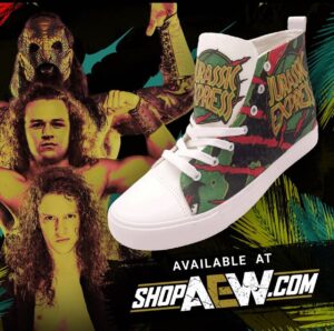 Austin Matelson Instagram - I never thought I’d live to see the day that they would make shoes for a dinosaur. #WeDidIt