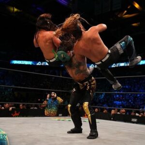 Austin Matelson Instagram - A battle of the ages #aewrevolution