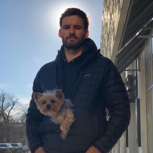 Austin Nichols Instagram - This little creature came into my life two years ago and left tiny little paw prints on my heart. Those have turned into dinosaur footprints. She belonged to @hassieharrison . But she always gave the mornings to me. She woke me up. She begged me for breakfast. She barked until I took her on a walk. And then we would sit on the stoop and soak up the morning sun. Hassie gave her so many unique nicknames. My favorites were WockyMoly. Leetle. The Missus. Grimer. Guggenheimer. Grouper. Mama. Trinket. Coconut. And Blinkers. I crumble every time I think of her scratching at my leg when I was making dinner. And that I won’t be able to feel that again. I wish you all could have seen her turn into a Track Star the second her paws touched carpeted hotel hallways. She lived for that traction. The day she left us California had its biggest earthquake in 20 years. She was an earth shaker.  The unforgettable Cocomeaux.