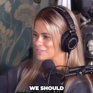 Austin Vanderford Instagram - ‼️🤰🏼BABY FEAVER🤰🏼‼️
.
Well not yet 😂…. Comment: When do you think is the “right time” to get pregnant?…… 
.
Full podcast live now!! 
This episode is SO f^cking funny. 
.
Subscribe to our YouTube channel and listen every Wednesday at 12pm EST anywhere you get your podcasts. All links in bio. 
.
https://youtu.be/6jhWlRYbiLo?si=pfu9EvR2hZOeMcd2