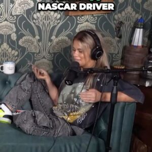 Austin Vanderford Instagram - 😂 MY NEXT CAREER…. NASCAR DRIVER!! 😂 
.
Comment below, who’s the better driver in your relationship and tag them 😂😂😂 I wanna see some funny stories. 
.
Full podcast live now!! 
This episode is SO f^cking funny. 
.
Subscribe to our YouTube channel and listen every Wednesday at 12pm EST anywhere you get your podcasts. All links in bio. 
.
Follow @akickasslovestory to stay up to date on all podcast news ♥️