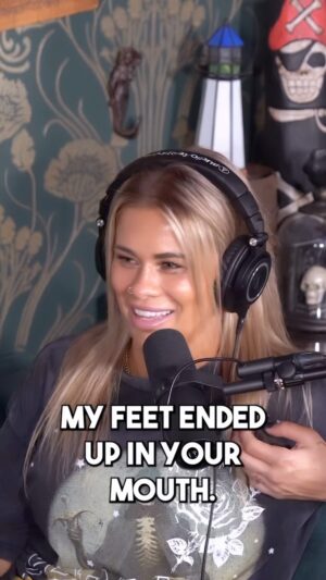 Austin Vanderford Instagram - One thing lead to another 🦶🏼👅😬…😂 
. 
Live right now on YouTube, Apple, Spotify and anywhere you get your podcasts. All links in bio. 
.
New episodes every Wednesday at 12pm est