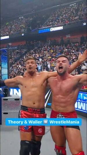 Austin White Instagram - @austin_theory and @graysonwallerwwe are headed to #WrestleMania! #SmackDown