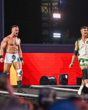 Austin White Instagram - We done ran it up🏆🚀 #andNEW #wrestlemania #ATownDownUnder