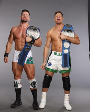 Austin White Instagram - We done ran it up🏆🚀 #andNEW #wrestlemania #ATownDownUnder