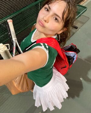 Ava Acres Instagram - Tennis day & night!!🎾🌞🌙