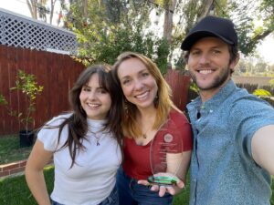 Ava Acres Instagram - Wowww. Thank you @riffrva for awarding me with Best Supporting Actress for my work in No Right Way! This film & the people involved mean the world to me. Also huge thank you to Michael Donovan and Richie Ferris for casting me as Georgie and supporting me in this role! (P.S. Swipe to see the other awards that @norightwaymovie received!!) So much gratitude❤️