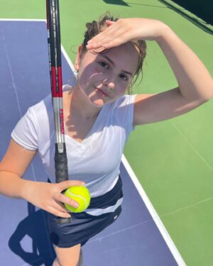 Ava Acres Instagram - Back at it! :)🎾