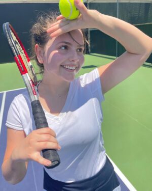Ava Acres Instagram - Back at it! :)🎾