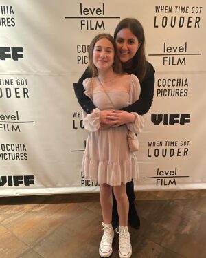Ava Grace Cooper Instagram - I had such an amazing time at VIFF! Everyone was so amazing to work with!!! Thank you for making it such a fun day💕💕 @viffest @whentimegotlouder #viff #whentimegotlouder