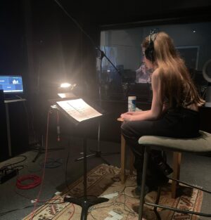 Ava Grace Cooper Instagram - So excited for this movie ❤️ and just finished ADR this week. I can't wait to share! ❤️❤️
.
.

#justonekiss #movies #hollywoodnorth #adr