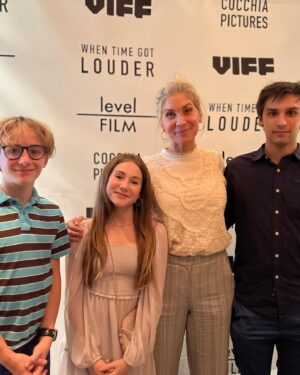 Ava Grace Cooper Instagram - I had such an amazing time at VIFF! Everyone was so amazing to work with!!! Thank you for making it such a fun day💕💕 @viffest @whentimegotlouder #viff #whentimegotlouder