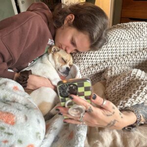 Avery Konrad Instagram - Home sweet home 🐶🖤🐶